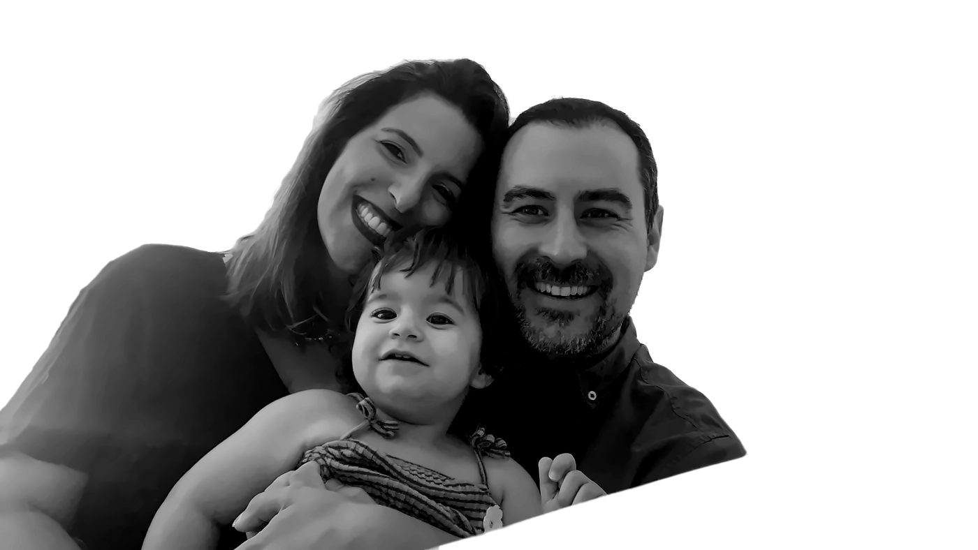 Sofia, Pedro e a filha